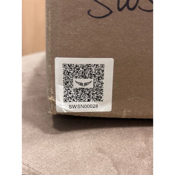 Zadig & Voltaire Logo High Top Zip Sneakers - Picture 8 of 8